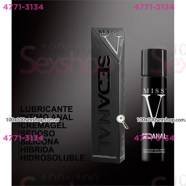 Cód: CA CR MULTI SEDANAL - Lubricante anal con aceite 50ml - $ 17100